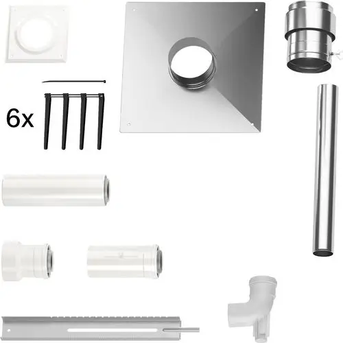 Bosch-Abgaszubehoer-FC-Set60-C93x-Grundbausatz-C93x-d:60-100mm-Edelstahl-7738112780 gallery number 1